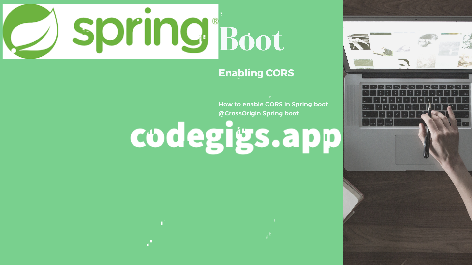 Set CORS in spring boot