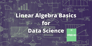 liner algebra for data science